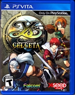 PlayStation Vita Ys Memories of Celceta Front CoverThumbnail